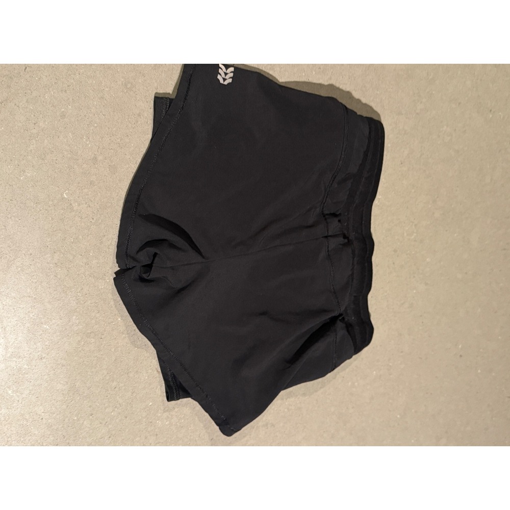 All In Motion‎ Womens Black Athletic Shorts XS Dolphin Hem Drawstring Waist - Picture 5 of 5